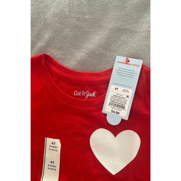 Set of Girls Heart Tops - Picture 3 of 6